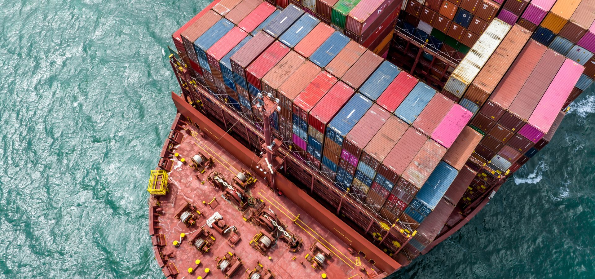 Shipping Vessel at Sea